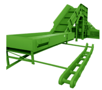 Green conveyor.