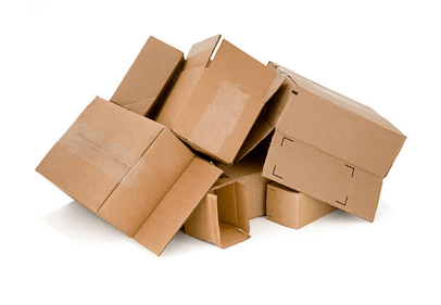 Cardboard stock photo