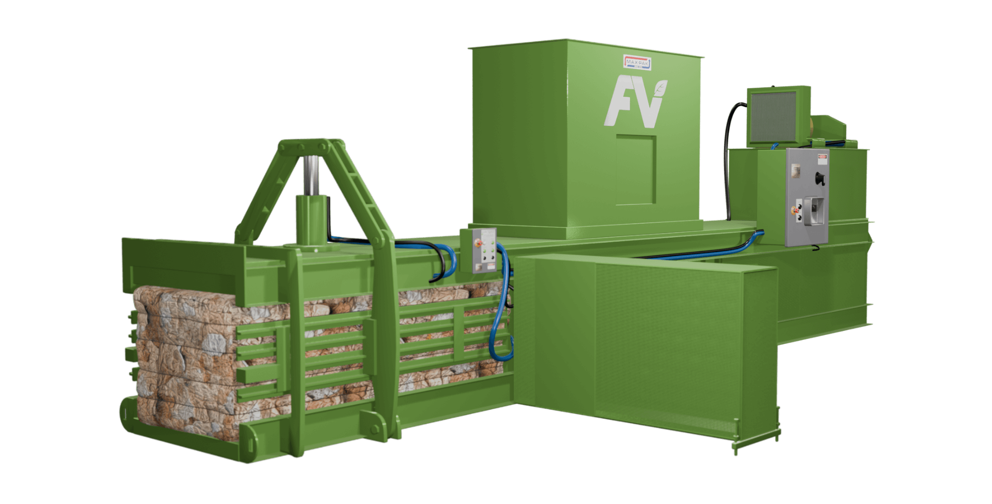 FV Recycling horizontal baler-1